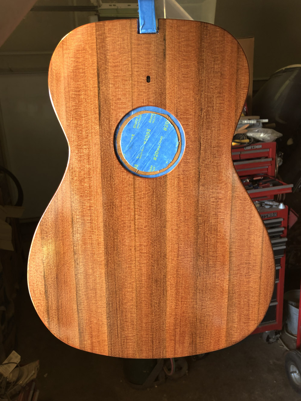 parlor guitar lacquer